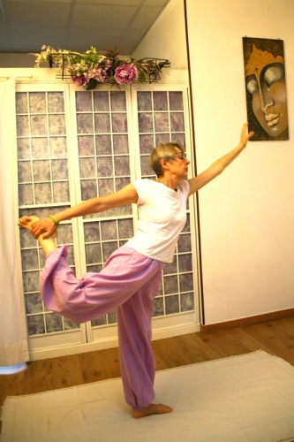 Luciana Zangheratti, insegnante di Yoga